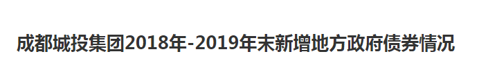 金年会官网app下载2018年-2019年末新增地方政府债券情况